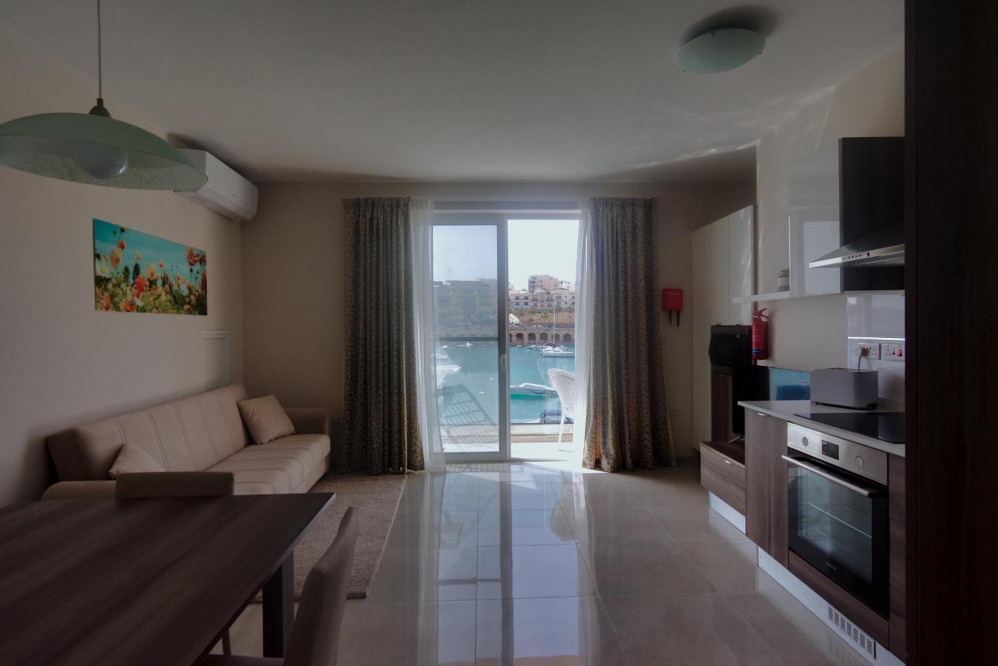 Marbella Holiday Apartments - Seafront - Wifi Marsaskala Rom bilde